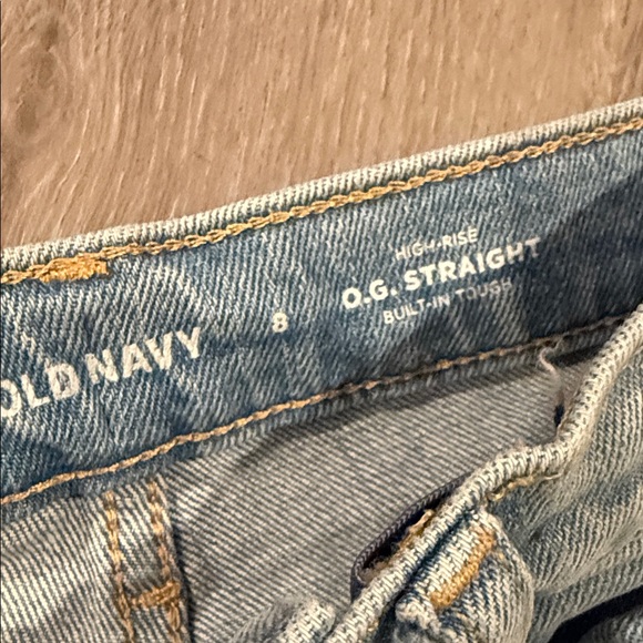 Old Navy Blue Denim Jeans for girls size 8 - Picture 6 of 6